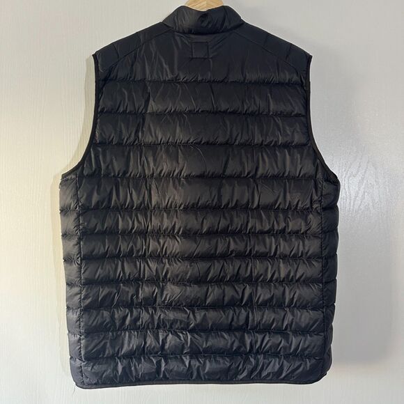 Johnnie-O x NCIS LOS ANGELES Quilted Puffer Vest Full Zip Down Black Mens XL NWT - Picture 6 of 8
